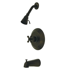 Elements of Design EB3635AXT Tub and Shower Trim Only, Oil Rubbed Bronze
