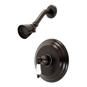 Elements of Design EB3635PLSO Single Handle Shower Faucet, Oil Rubbed Bronze