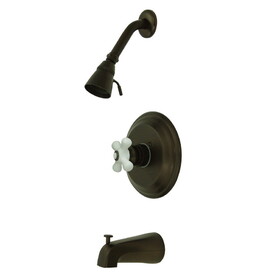 Elements of Design EB3635PX Single Handle Tub & Shower Faucet, Oil Rubbed Bronze