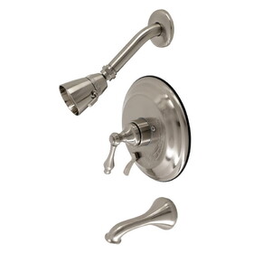Elements of Design EB36380ALT Tub and Shower Faucet, Trim Only, Brushed Nickel