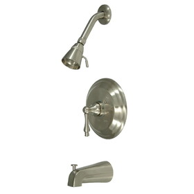 Elements of Design EB3638AL Single Handle Tub & Shower Faucet, Satin Nickel