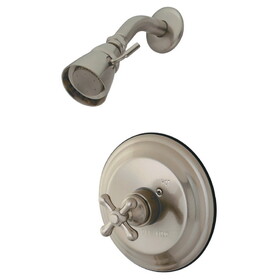 Elements of Design EB3638AXSO Single Handle Shower Faucet, Satin Nickel