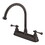 Elements of Design EB3745BL 8-Inch Centerset Kitchen Faucet, Oil Rubbed Bronze