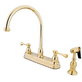 Elements of Design EB3752BLBS Two Handle 8