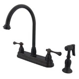 Elements of Design EB3755BLBS Two Handle 8