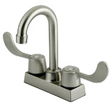 Elements of Design EB451SN 4-Inch Center Bar Faucet, Brushed Nickel