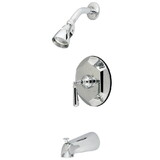 Elements of Design EB4631HL Single Handle Tub & Shower Faucet, Polished Chrome