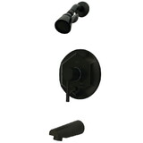 Elements of Design EB46350DL Tub and Shower Faucet with Diverter, Oil Rubbed Bronze