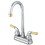 Elements of Design EB494 4-Inch Centerset Bar Faucet, Polished Chrome/Polished Brass