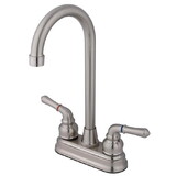 Elements of Design EB498 4-Inch Centerset Bar Faucet, Brushed Nickel