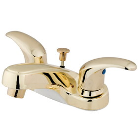 Elements of Design EB6252 4-Inch Centerset Lavatory Faucet, Polished Brass
