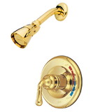 Elements of Design EB632SO Single Handle Shower Faucet, Polished Brass