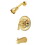 Elements of Design EB632 Single Handle Tub & Shower Faucet, Polished Brass Finish