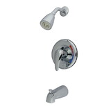 Elements of Design EB651 Single Handle Tub & Shower Faucet, Polished Chrome