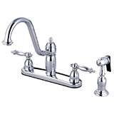 Elements of Design EB7111TLBS Double Handle 8