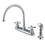 Elements of Design EB721AXSP Centerset Kitchen Faucet, Polished Chrome