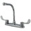 Elements of Design EB761 Two Handle High Arch Kitchen Faucet, Polished Chrome