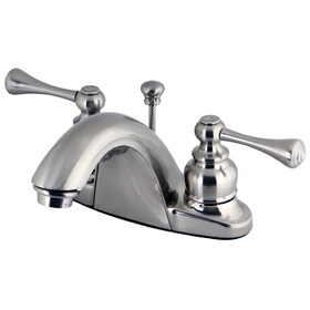 Elements of Design EB7648BL 4-Inch Centerset Lavatory Faucet, Brushed Nickel