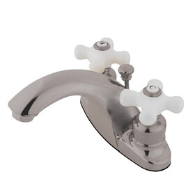 Elements of Design EB7648PX 4-Inch Centerset Lavatory Faucet, Brushed Nickel