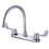 Elements of Design EB781 8" Kitchen Faucet With Blade Handles, Polished Chrome