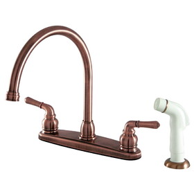 Elements of Design EB796 Centerset Kitchen Faucet, Antique Copper
