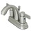 Elements of Design EB8618NDL 4-Inch Centerset Lavatory Faucet with Retail Pop-Up, Brushed Nickel