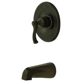Elements of Design EB8635FLTO Single Handle Tub Faucet, Oil Rubbed Bronze