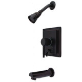 Elements of Design EB86550DL Tub and Shower Faucet with Diverter, Oil Rubbed Bronze