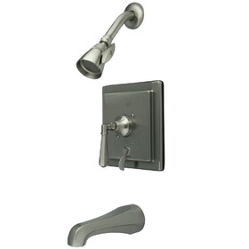 Elements of Design EB86584HL Tub and Shower Faucet, Brushed Nickel