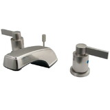 Elements of Design EB8928NDL 8-Inch Widespread Lavatory Faucet with Retail Pop-Up, Brushed Nickel