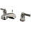 Elements of Design EB8928NDL 8-Inch Widespread Lavatory Faucet with Retail Pop-Up, Brushed Nickel