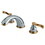 Elements of Design EB8964FL Two Handle 8" to 16" Widespread Lavatory Faucet with Brass Pop-up, Oil Rubbed Bronze