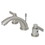 Elements of Design EB8968NDL Two Handle 8" to 16" Widespread Lavatory Faucet with Brass Pop-up, Satin Nickel