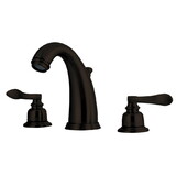 Elements of Design EB8985NFL 8-Inch Widespread Lavatory Faucet with Retail Pop-Up, Oil Rubbed Bronze
