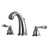 Elements of Design EB8988NFL 8-Inch Widespread Lavatory Faucet with Retail Pop-Up, Brushed Nickel