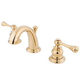 Elements of Design EB912BL Widespread Lavatory Faucet, Polished Brass