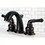 Elements of Design EB915 Widespread Lavatory Faucet with Retail Pop-Up, Oil Rubbed Bronze