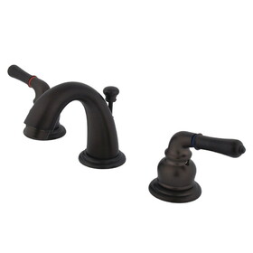 Elements of Design EB915 Widespread Lavatory Faucet with Retail Pop-Up, Oil Rubbed Bronze
