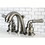 Elements of Design EB918 Widespread Lavatory Faucet with Retail Pop-Up, Brushed Nickel
