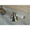 Elements of Design EB948B Mini-Widespread Lavatory Faucet with Retail Pop-Up, Brushed Nickel