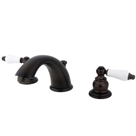Elements of Design EB975B Two Handle 8" to 16" Widespread Lavatory Faucet with Retail Pop-up, Oil Rubbed Bronze