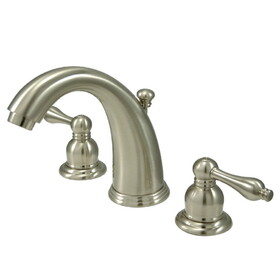 Elements of Design EB988AL Two Handle 8" to 16" Widespread Lavatory Faucet with Retail Pop-up, Satin Nickel