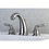 Elements of Design EB988 8-Inch Widespread Lavatory Faucet with Retail Pop-Up, Brushed Nickel