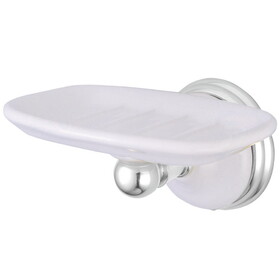 Elements of Design EBA1115C Wall-Mount Soap Dish Holder, Polished Chrome