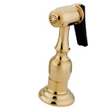 Elements of Design EBSPR2 Kitchen Faucet Side Sprayer, Polished Brass