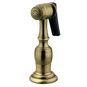 Elements of Design EBSPR3 Kitchen Faucet Side Sprayer with 49" Hose, Vintage Brass