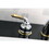 Elements of Design EC364 Roman Tub Filler with Lev HandleCeramic Cartridge C/, Polished Chrome/Polished Brass