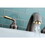 Elements of Design EC369 Roman Tub Filler with Lev Handle Ceramic Cartridge /P, Brushed Nickel/Polished Brass