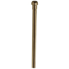 Elements of Design ECB38302 3/8" Bullnose Lavatory Supply Tube, Polished Brass