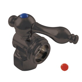 Elements of Design ECC13005 Angle Stop with 1/2" IPS x 3/4" Hose Thread, Oil Rubbed Bronze Finish